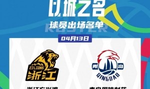 三亿百家乐-青岛VS广厦G1大名单：孙铭徽复出有时间限制 胡金秋vs杨瀚森